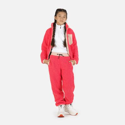 Rossignol Juniors' Fleece Pants pinkpurple