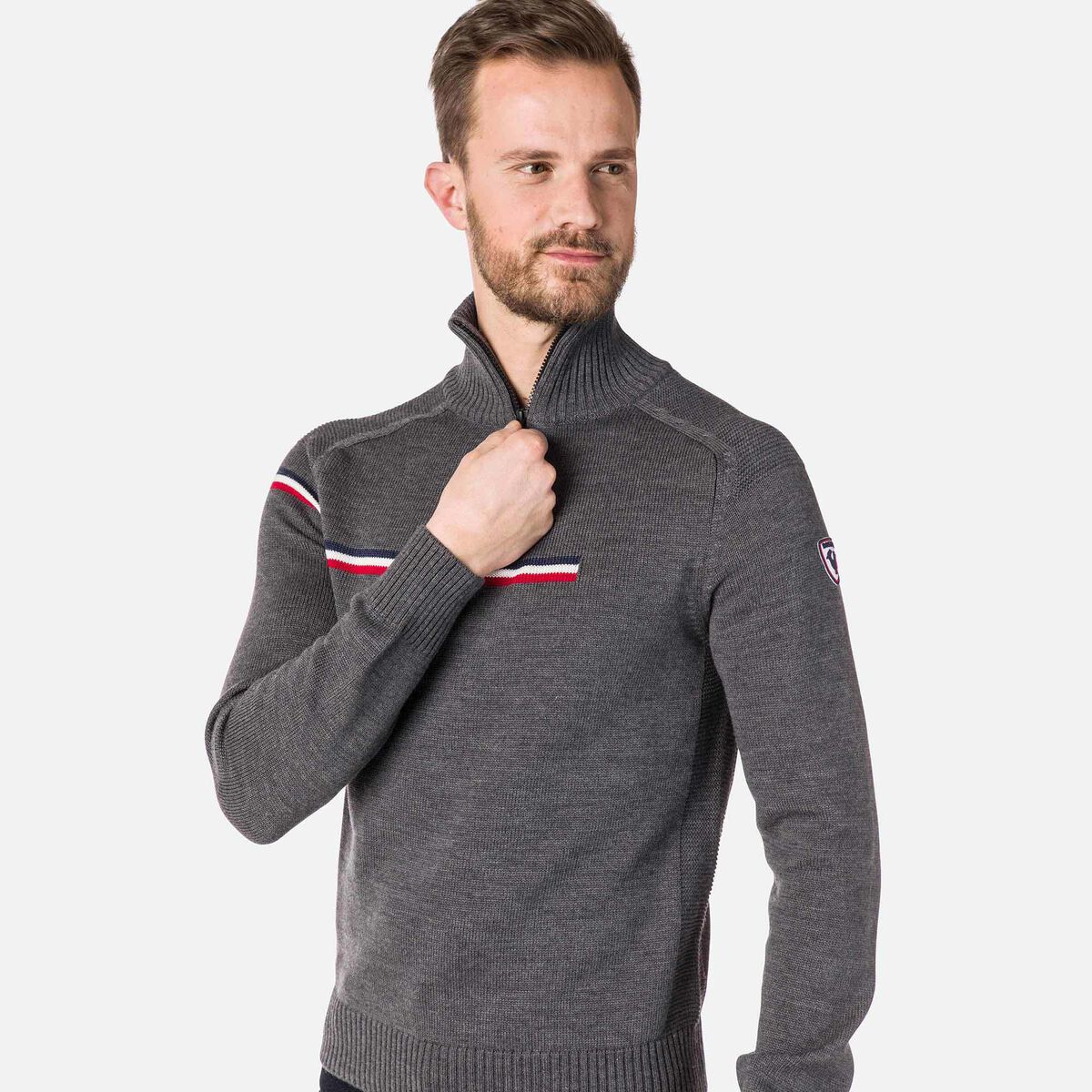 Rossignol Men's Major Half-Zip Sweater grey