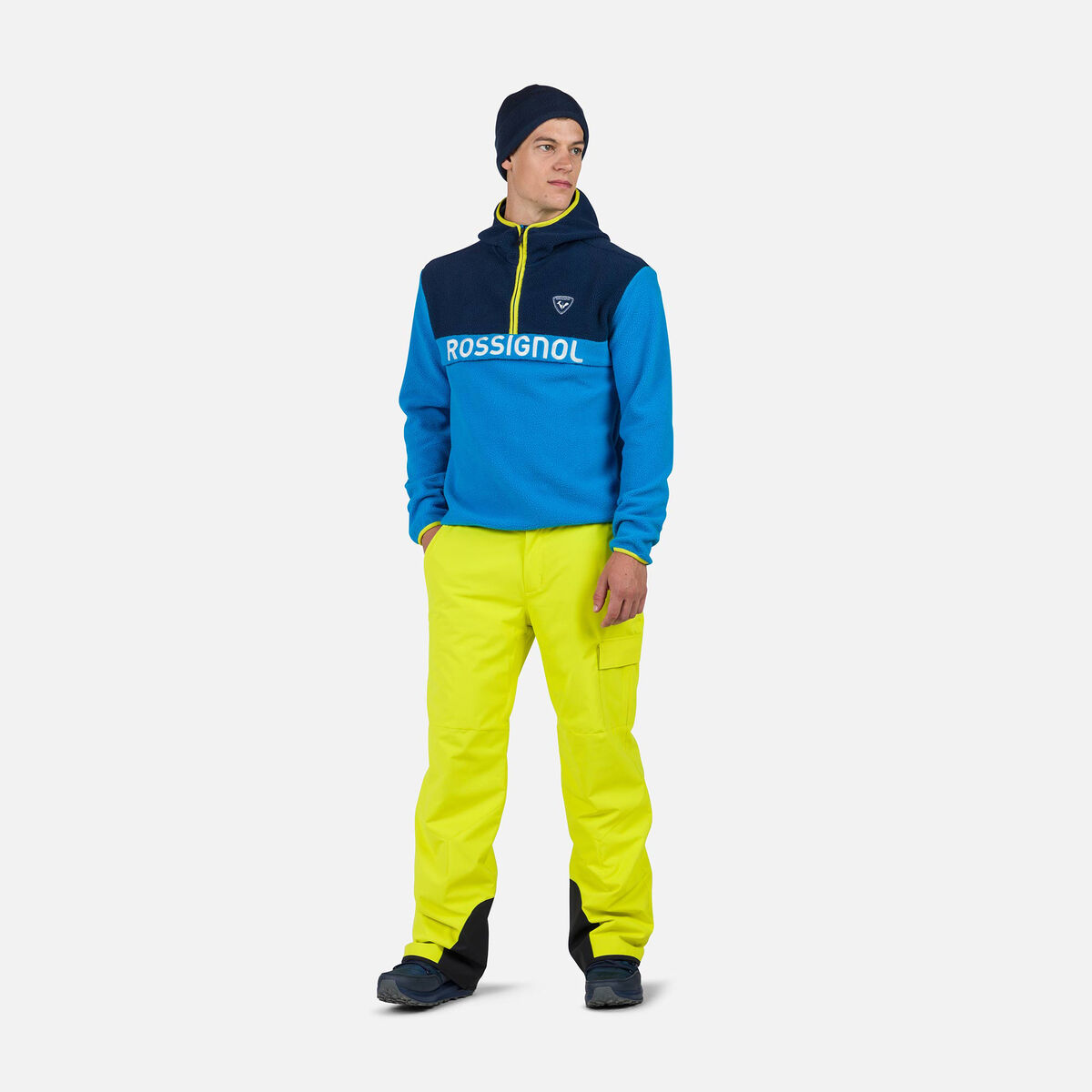 Rossignol Haut en polaire homme Alltrack Blue