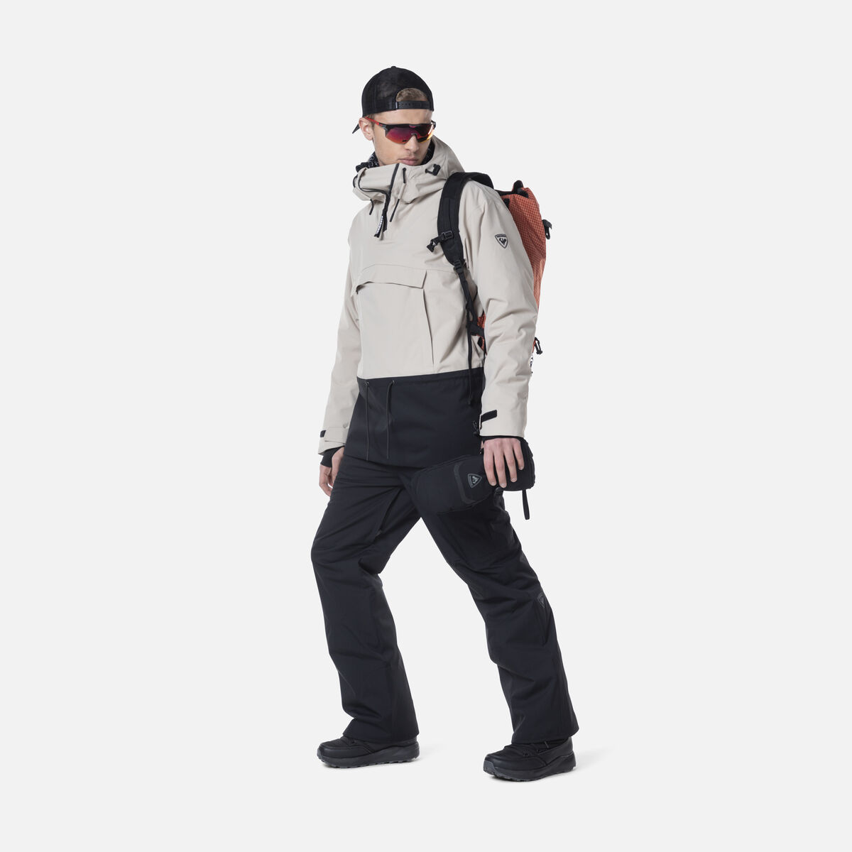 Rossignol Anorak de Snowboard para hombre Grey