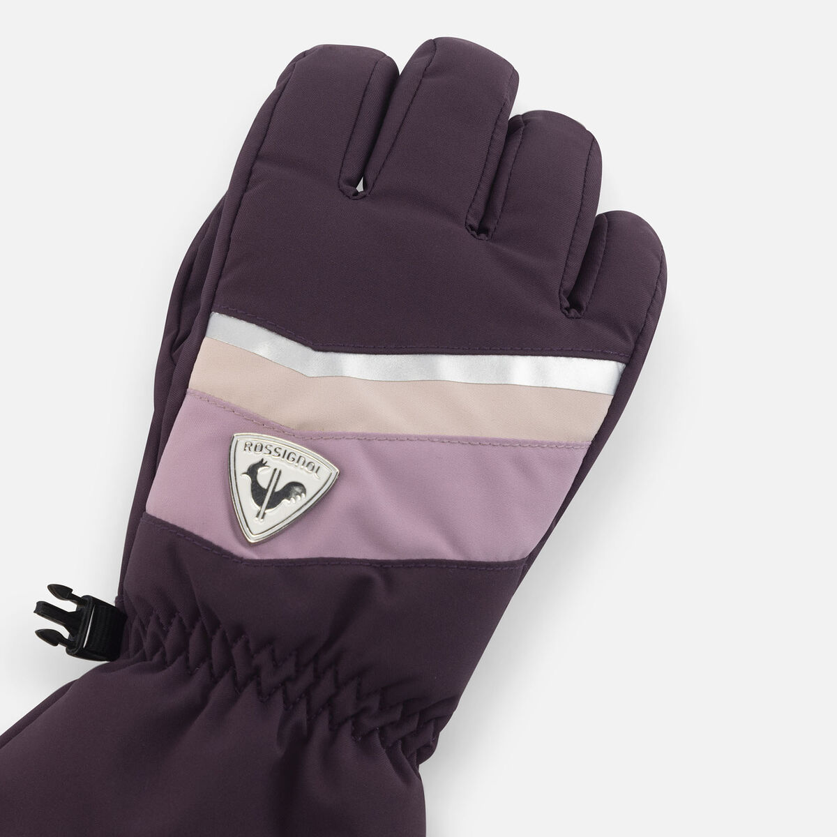 Rossignol Guanti da sci donna Piste Pink/Purple