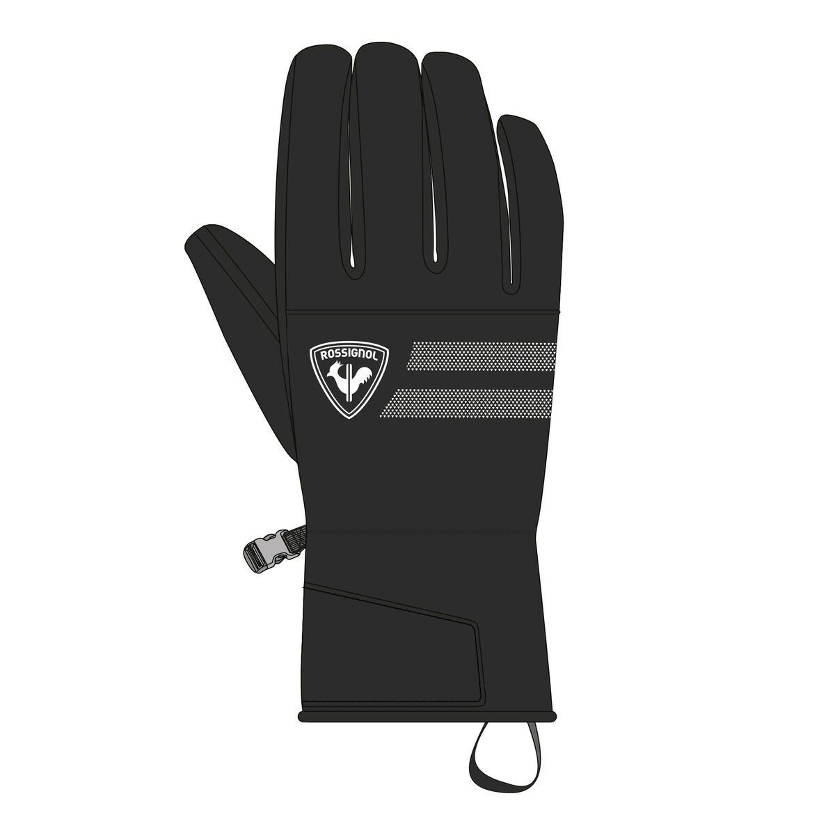 Rossignol Guantes de esquí Perf para hombre Black