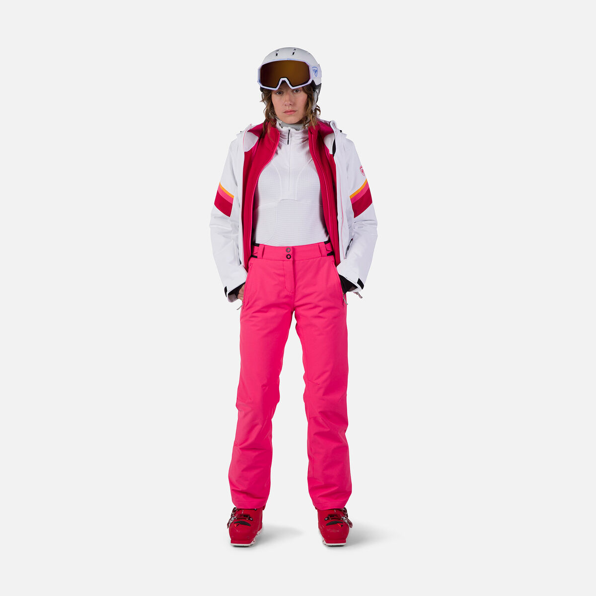 Rossignol Damenskihose Pink/Purple