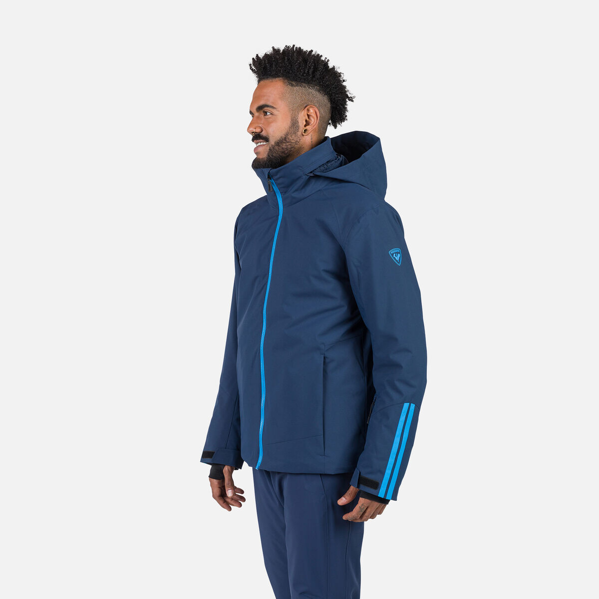 Rossignol Herrenskijacke Strawpile Blue