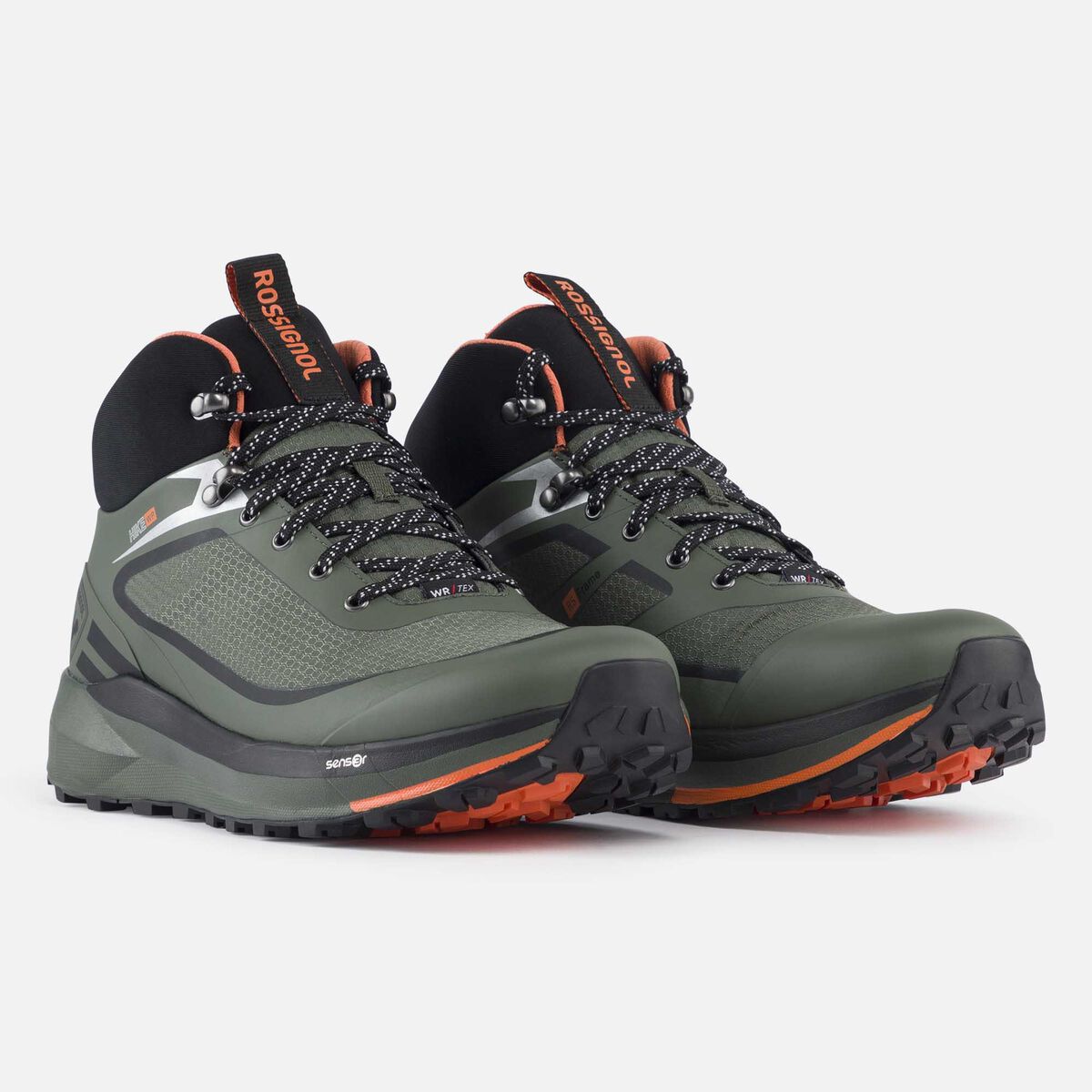 Rossignol Men's green waterproof hiking shoes green