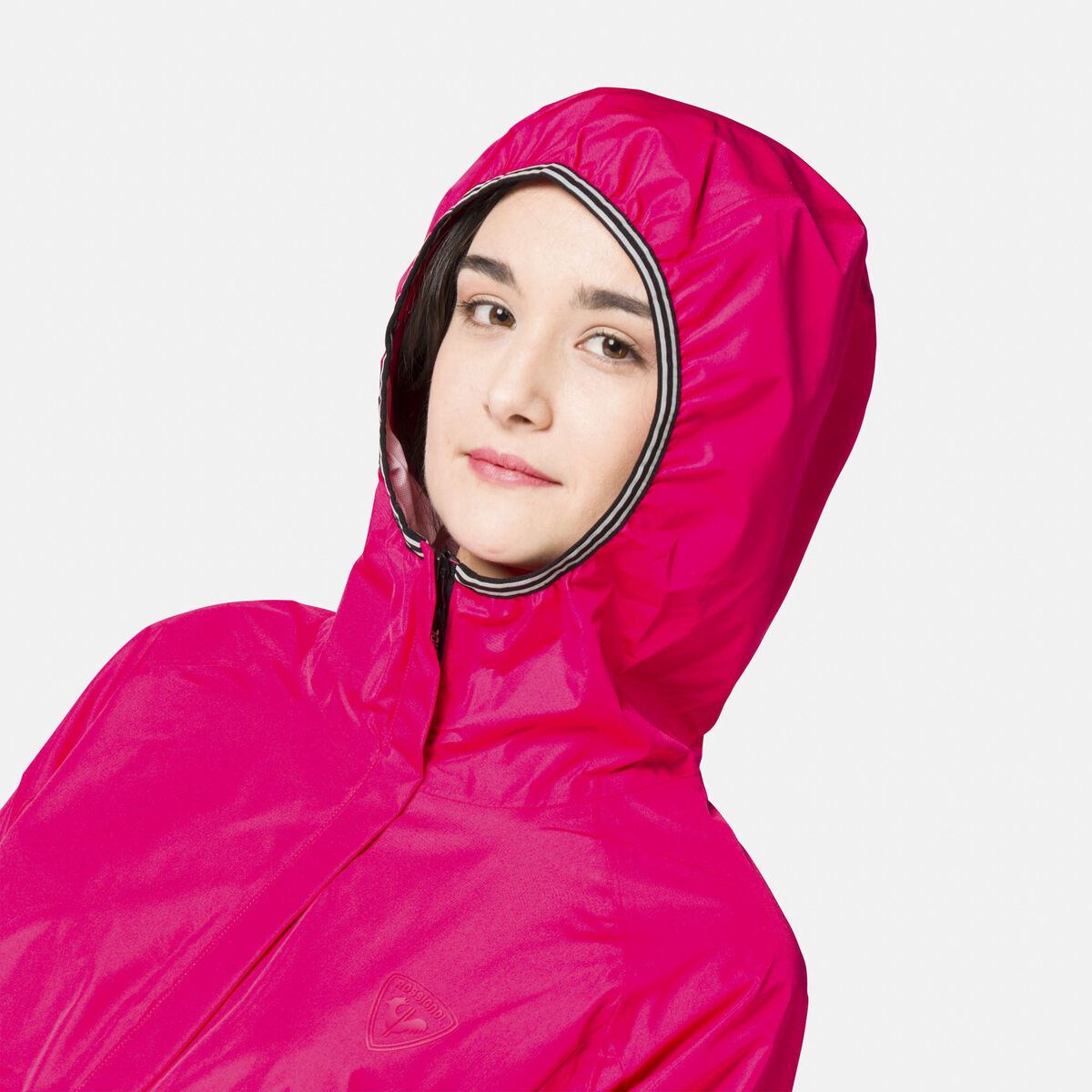 Rossignol Women's Active Rain Jacket pinkpurple