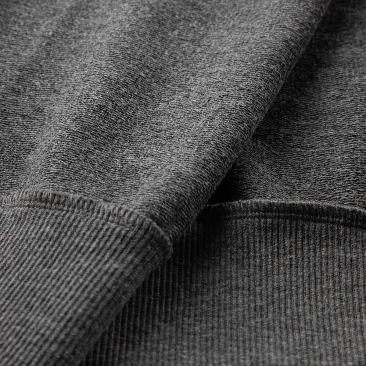 Rossignol Sudadera de algodón de cuello redondo logo para hombre grey