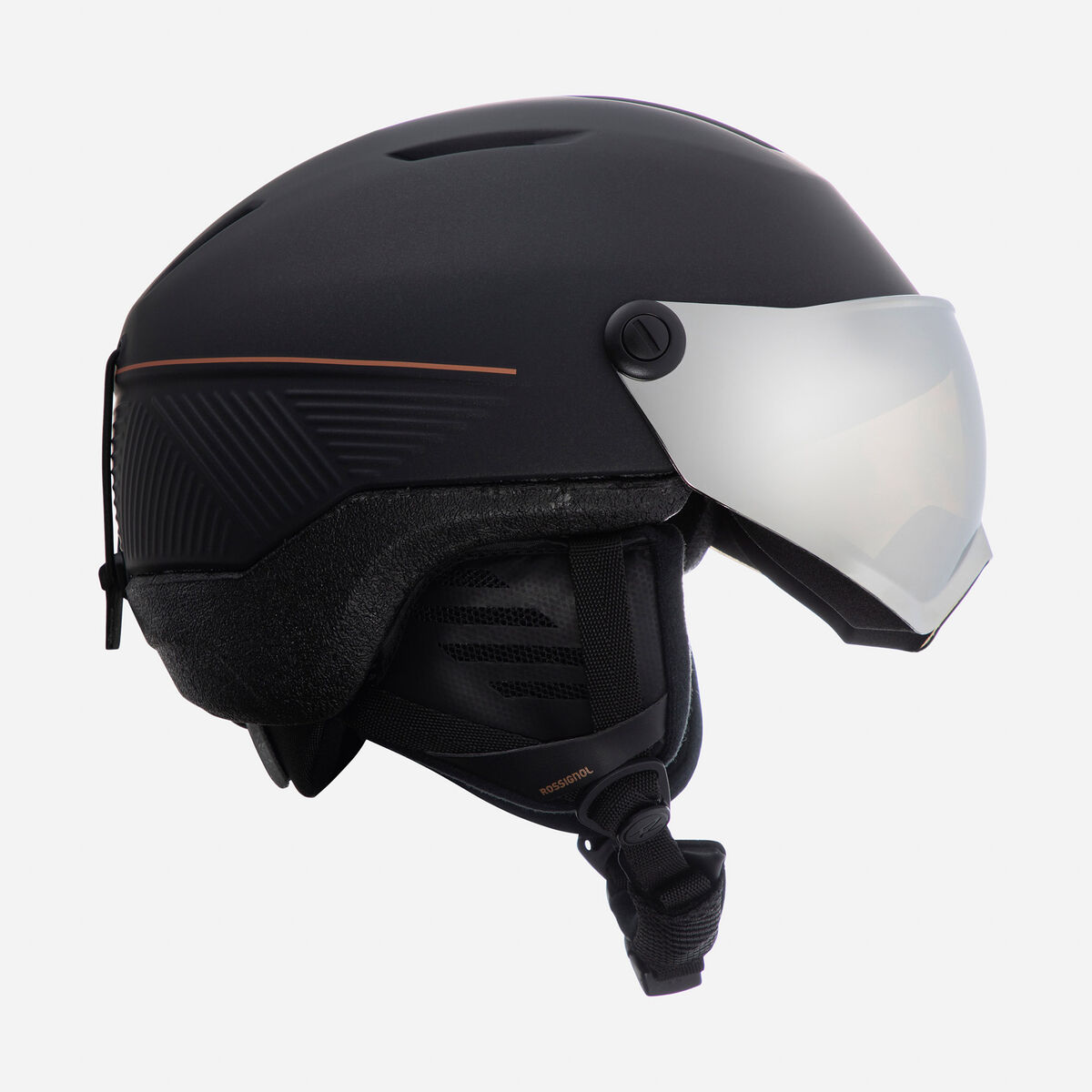 Rossignol Casque de ski Rossignol Fit Visor IMPACTS à visière photochromique Noir Black