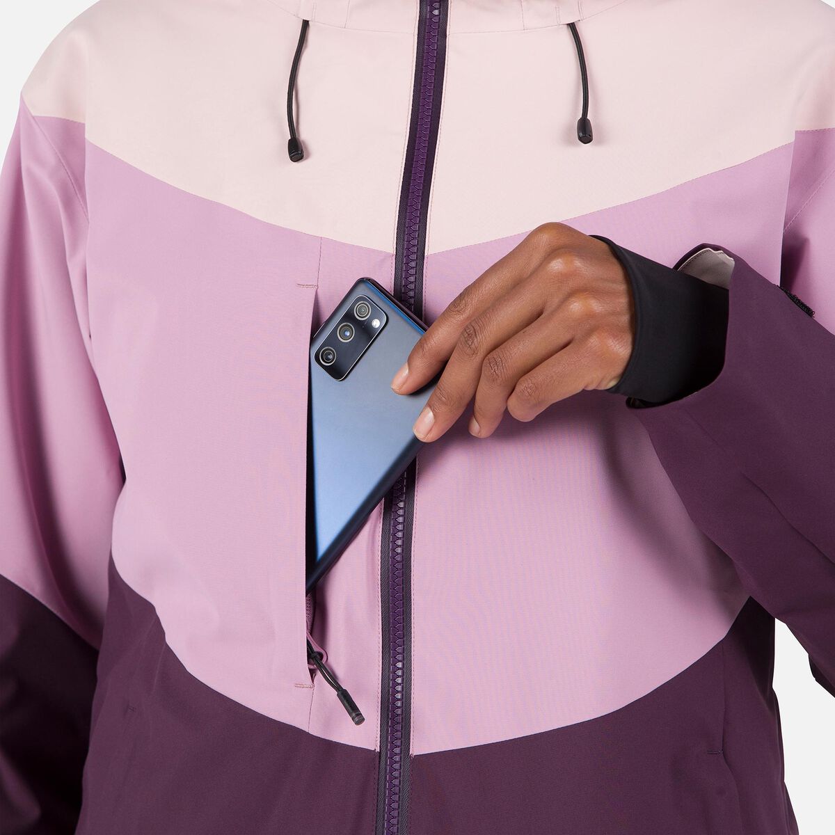 Rossignol Chaqueta de esquí mujer Corbet's 2L pinkpurple