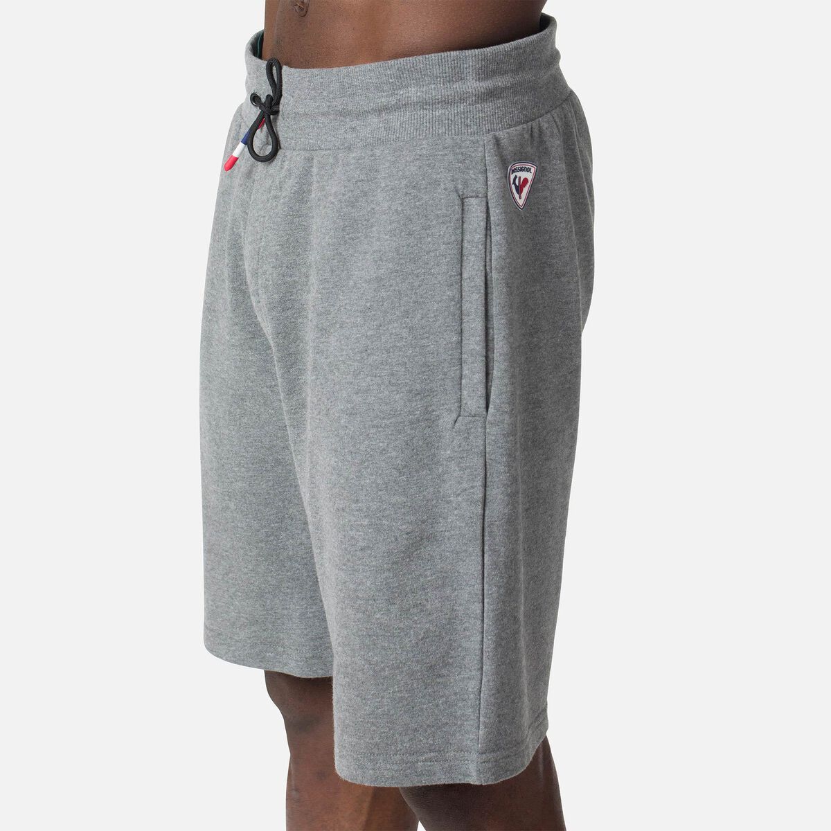 Rossignol Men's logo cotton shorts grey