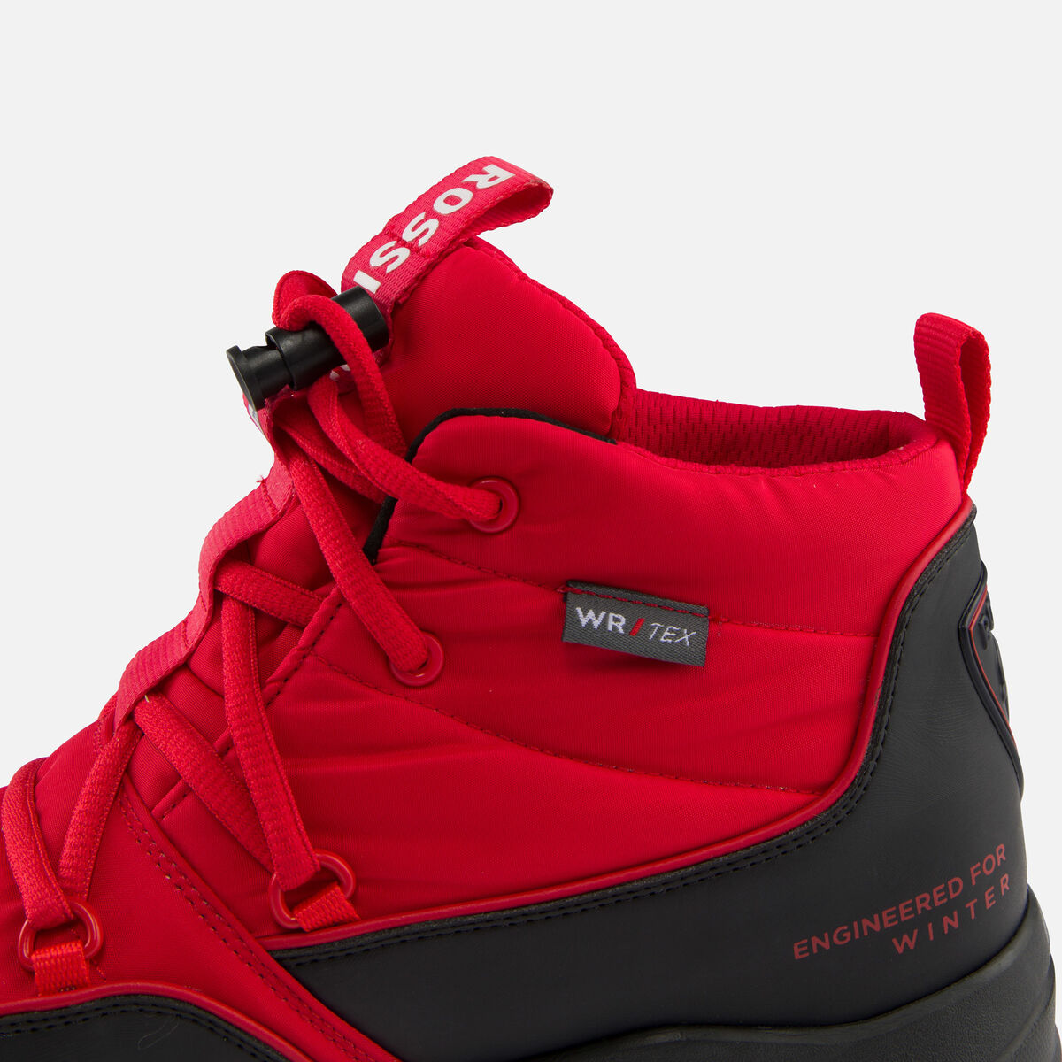 Rossignol Unisex Resort Waterproof Red Apres Ski Boots red