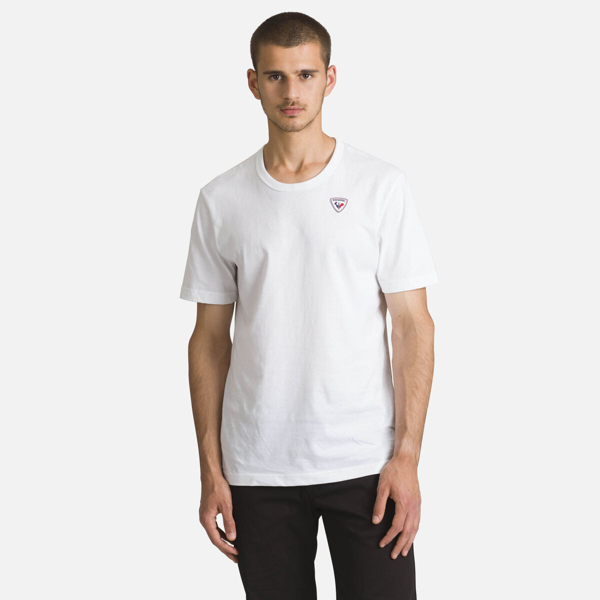 Rossignol Men's Logo Plain Tee | T-Shirt & Tops Men | White | Rossignol