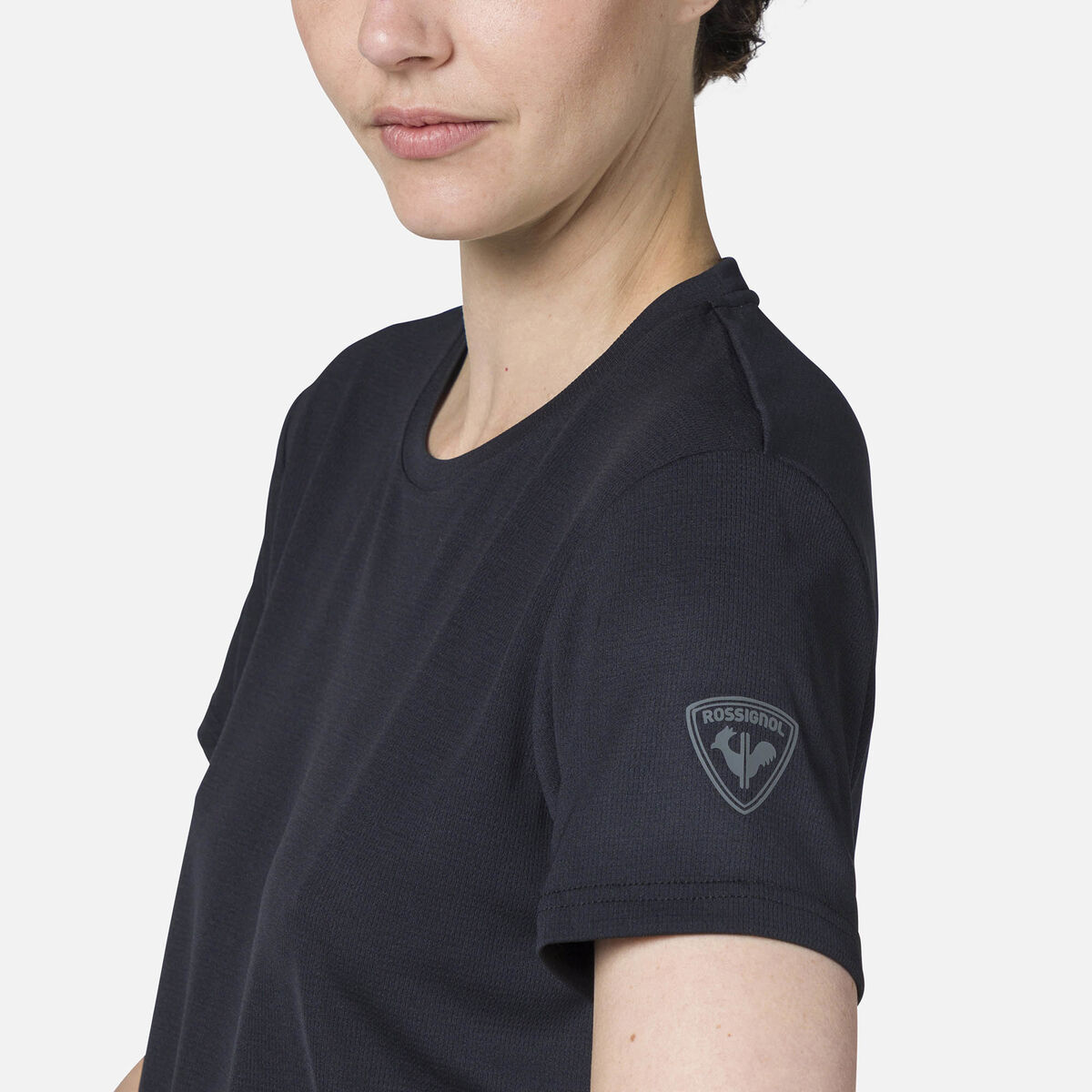 Rossignol T-shirt de randonnée Plain Femme black