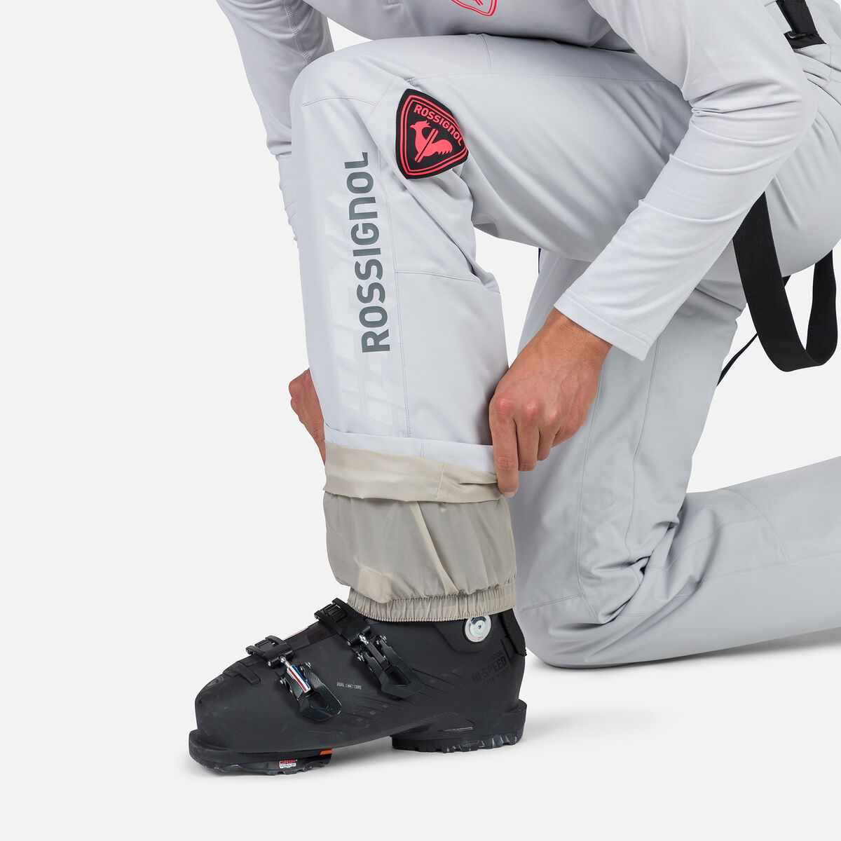 Rossignol Herrenskihose Hero Velika grey