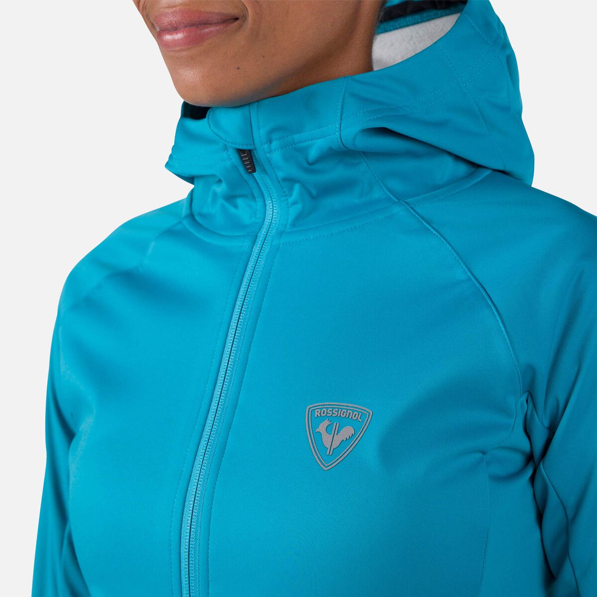 Rossignol Veste softshell à capuche femme Genetys blue