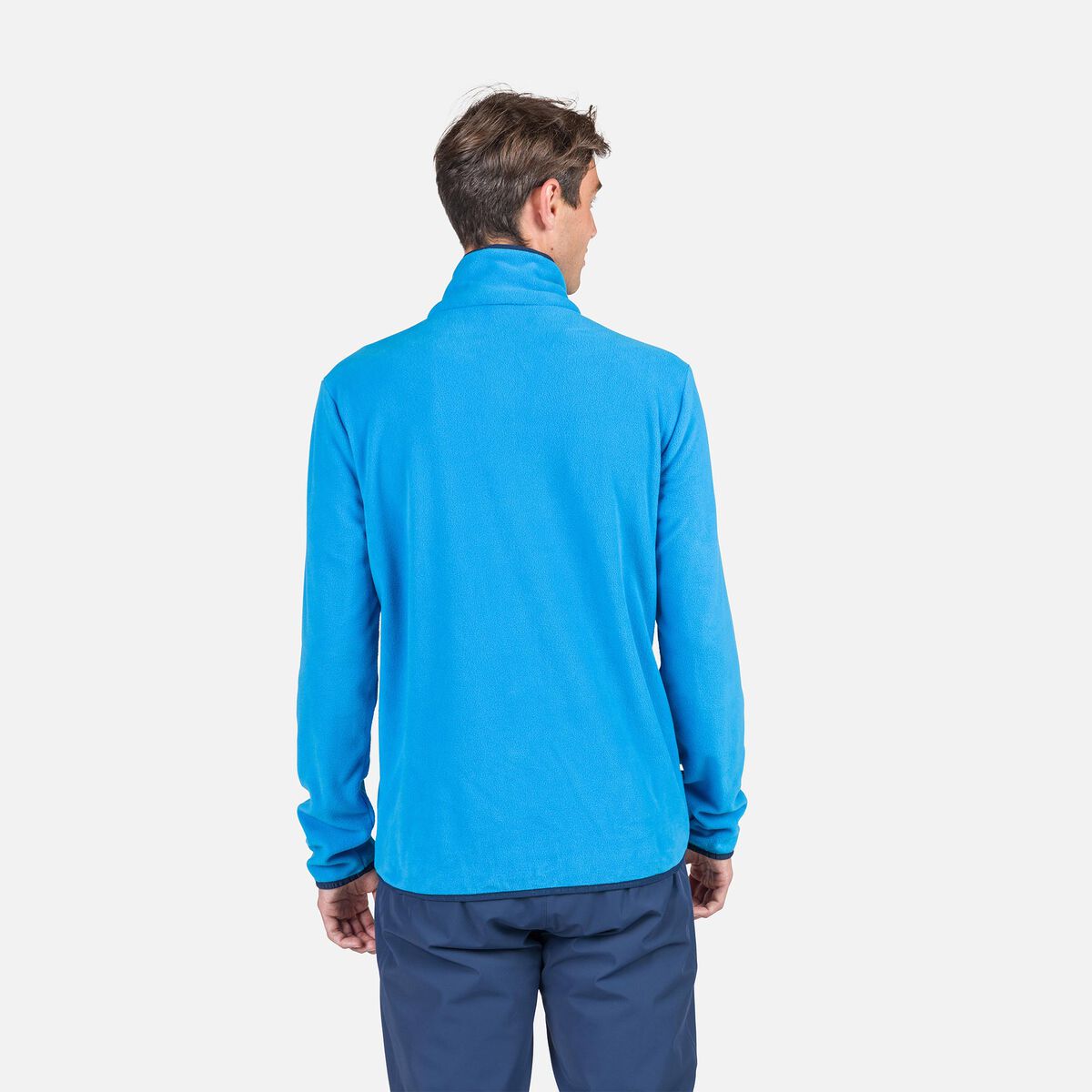 Rossignol Men's Strawpile Half-Zip Fleece Top Blue