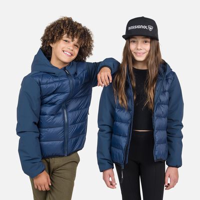 Rossignol Juniors' Ibrid Quilted Ski Jacket blue