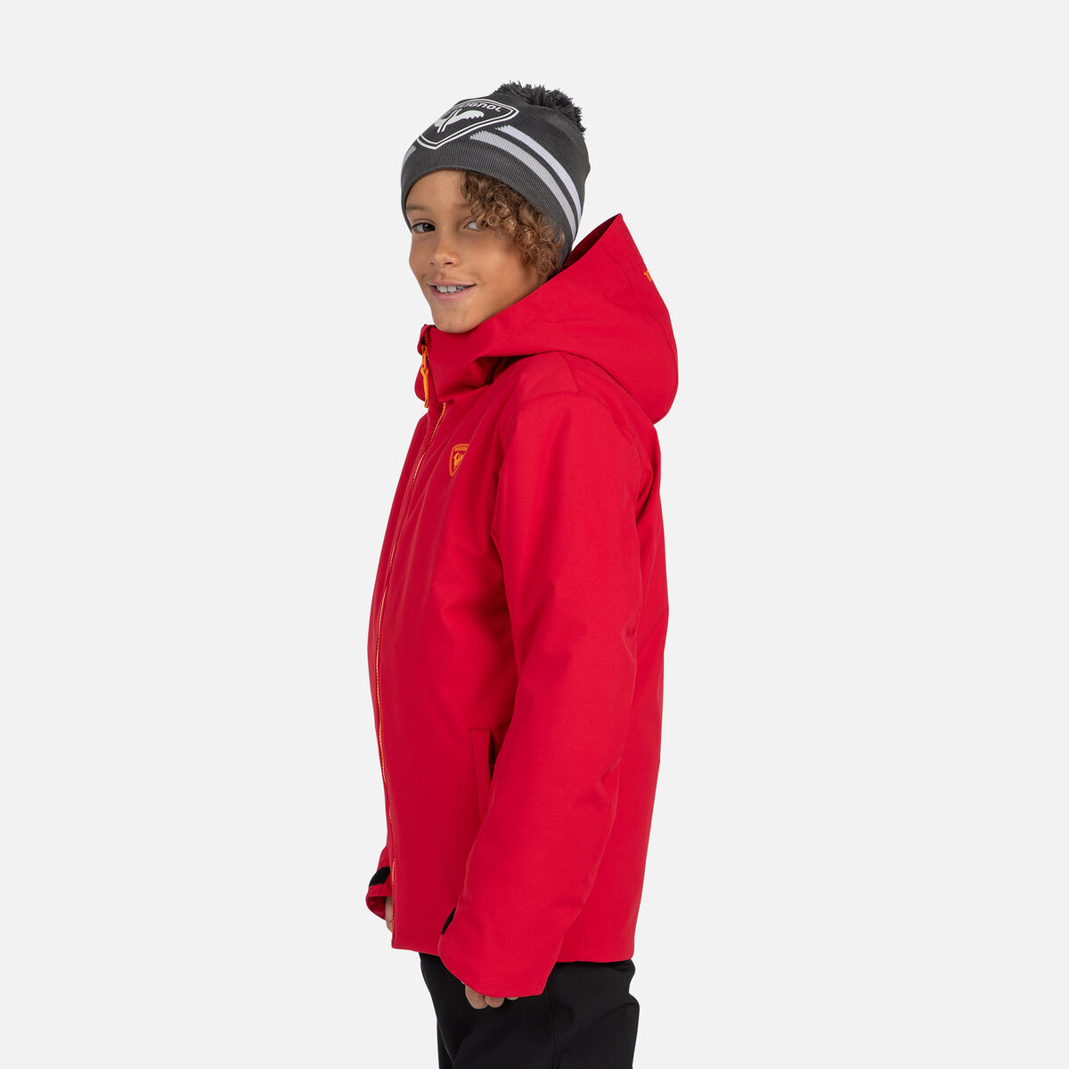 Rossignol Juniors' Strawpile Ski Jacket Red