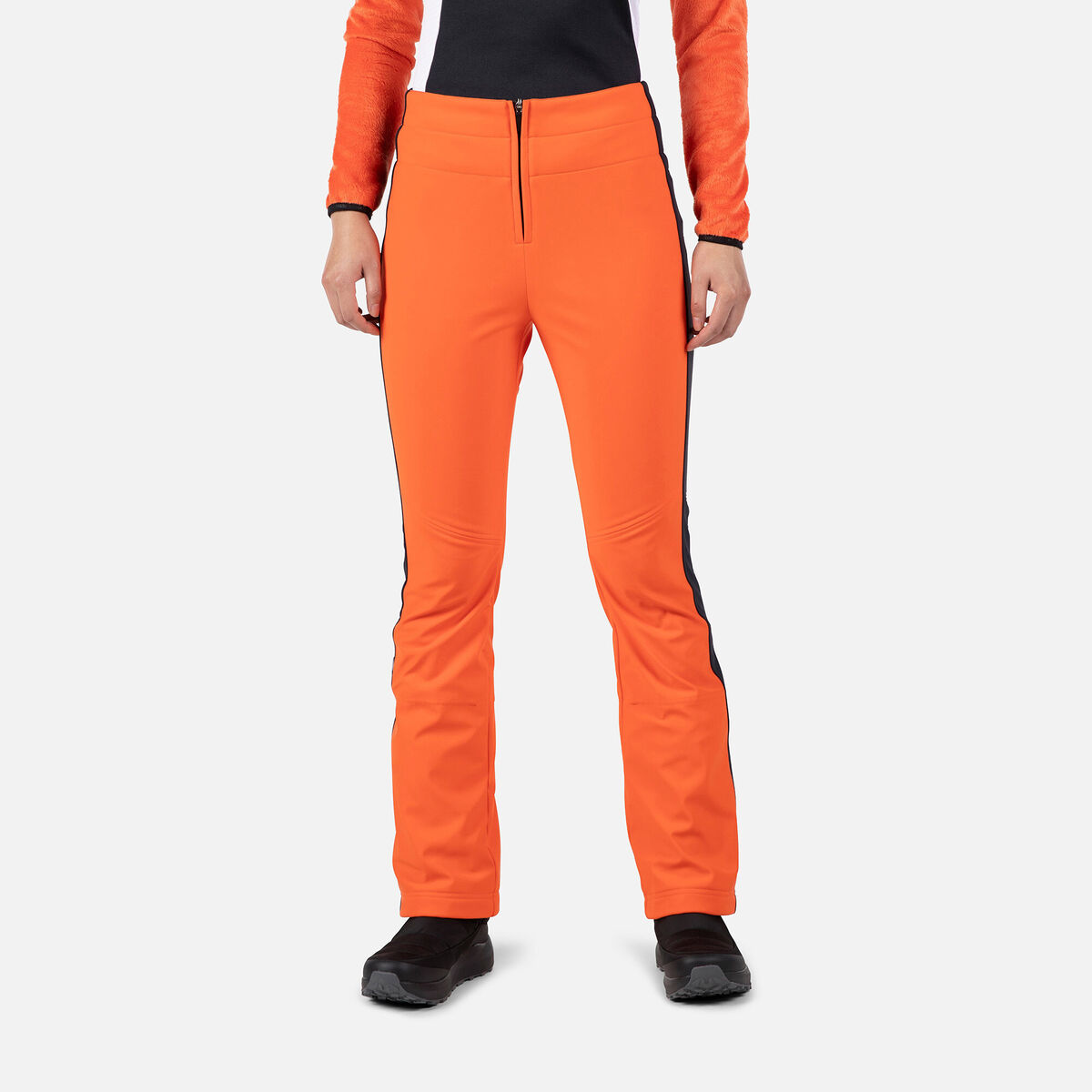 Rossignol Pantaloni da sci donna softshell Resort Orange