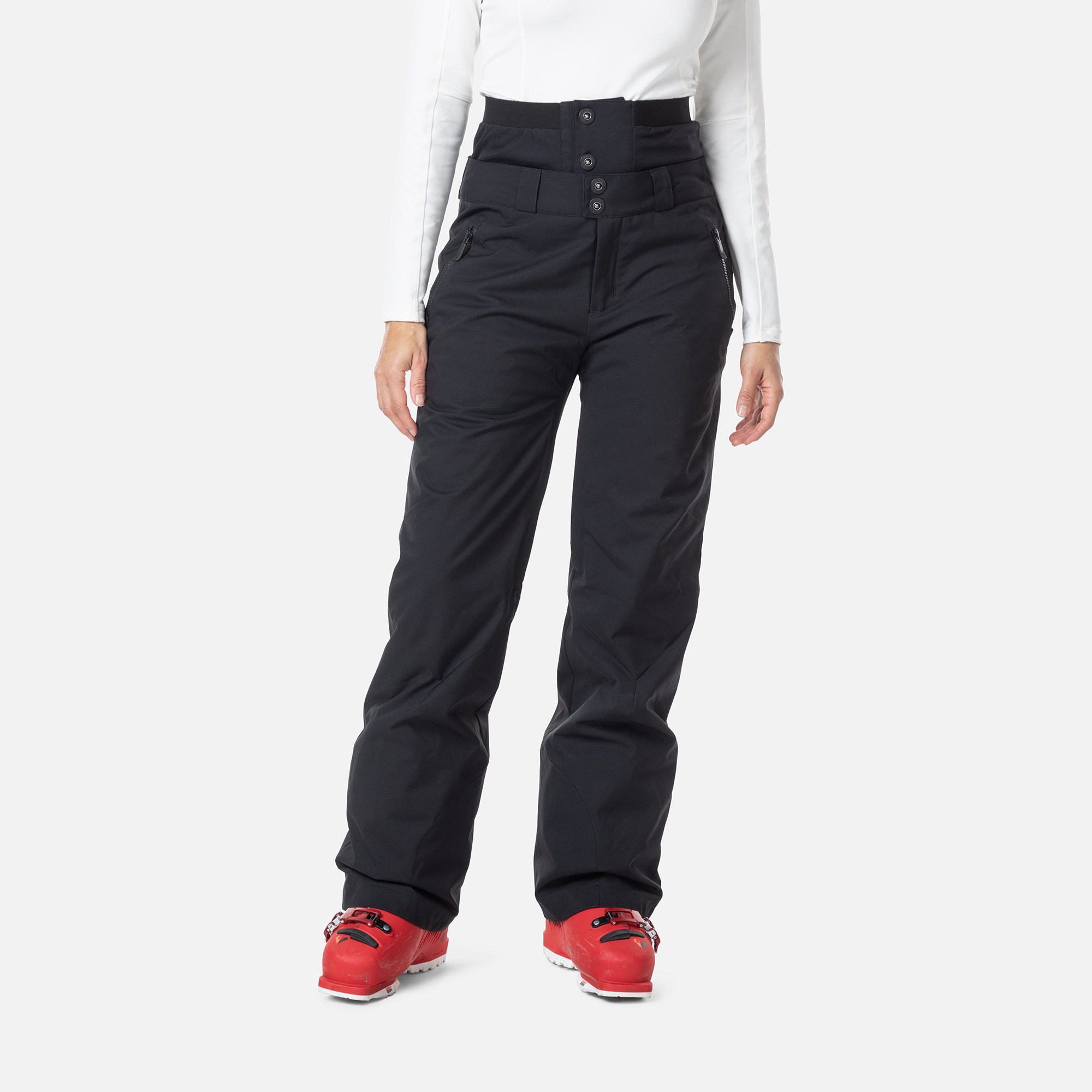 Фото - Лижний одяг Rossignol Women's Relax Ski Pants Black M RLMWP06 20000M 