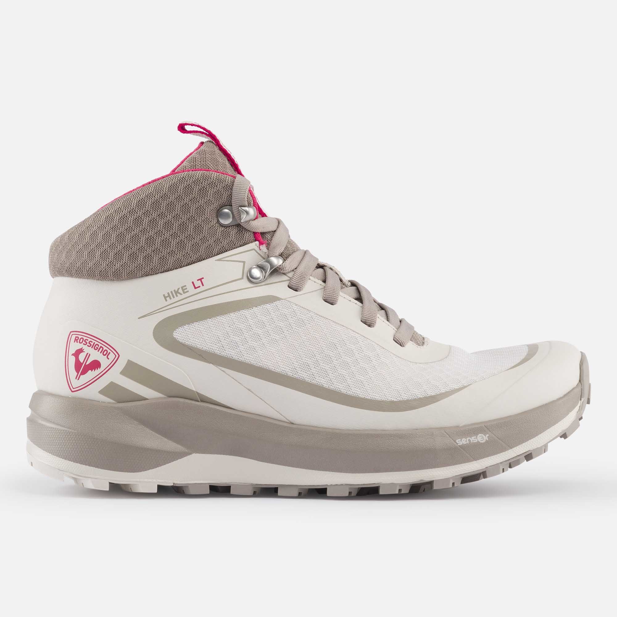 Women's khaki lightweight hiking shoes