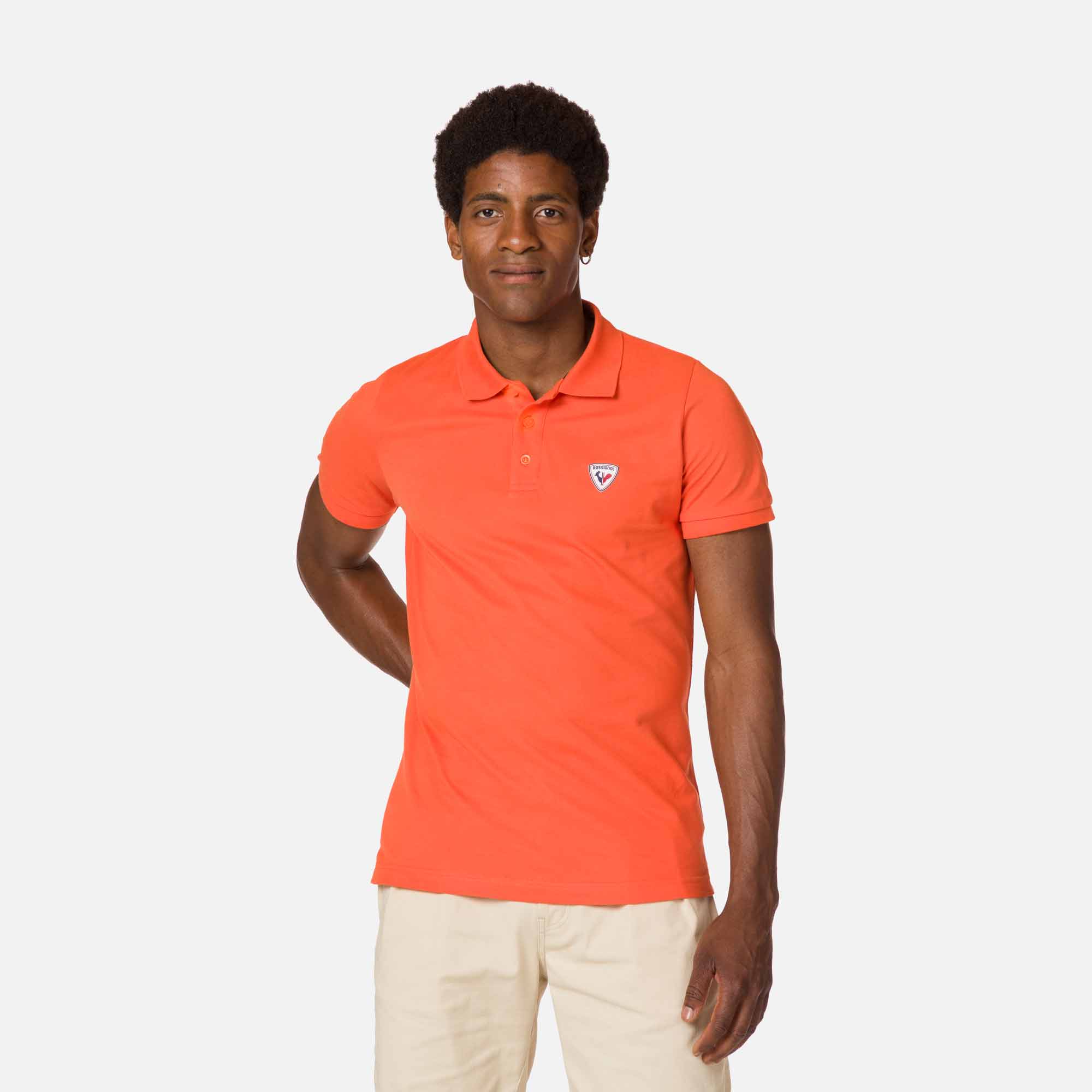 Men's logo polo