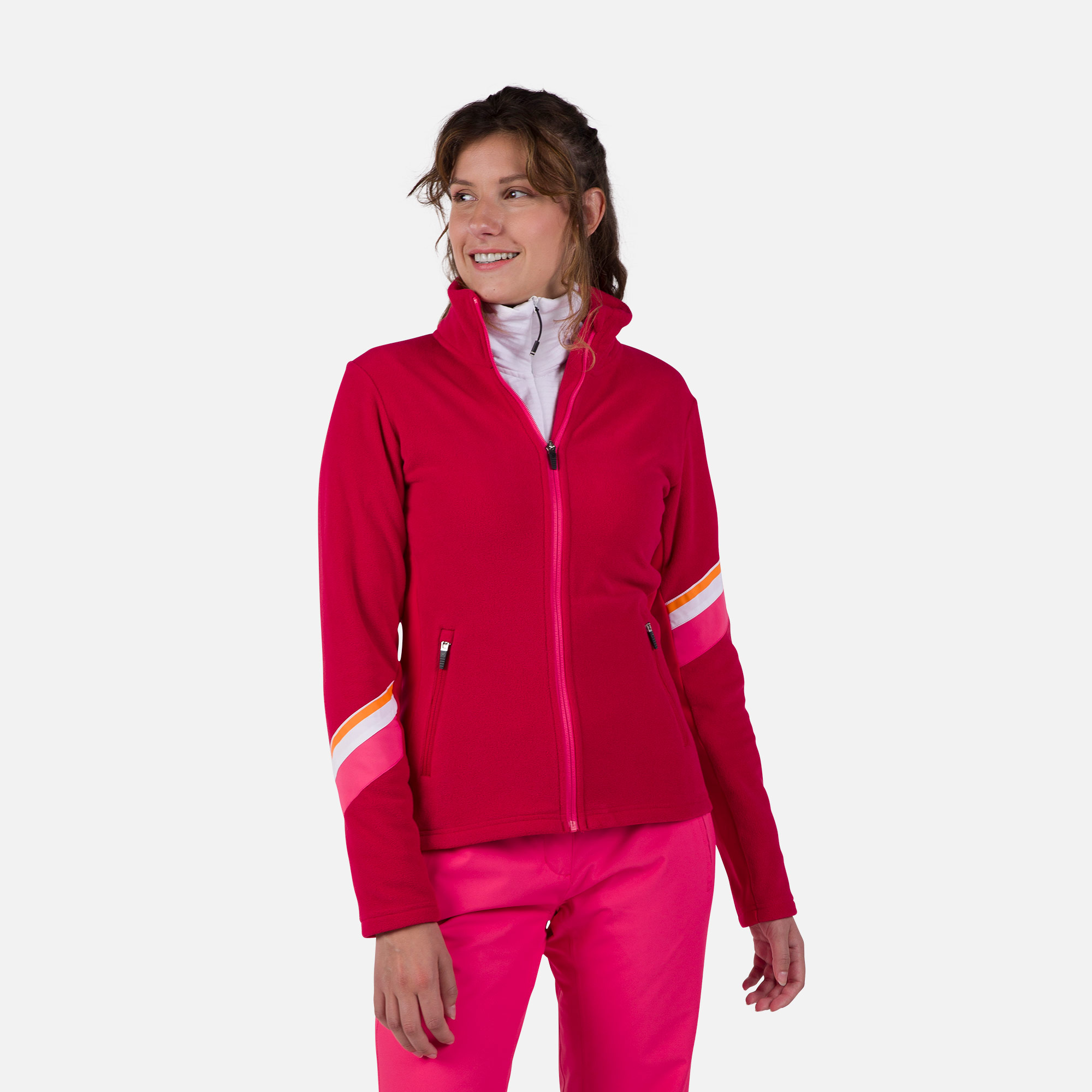 Veste en polaire zippée femme Strawpile