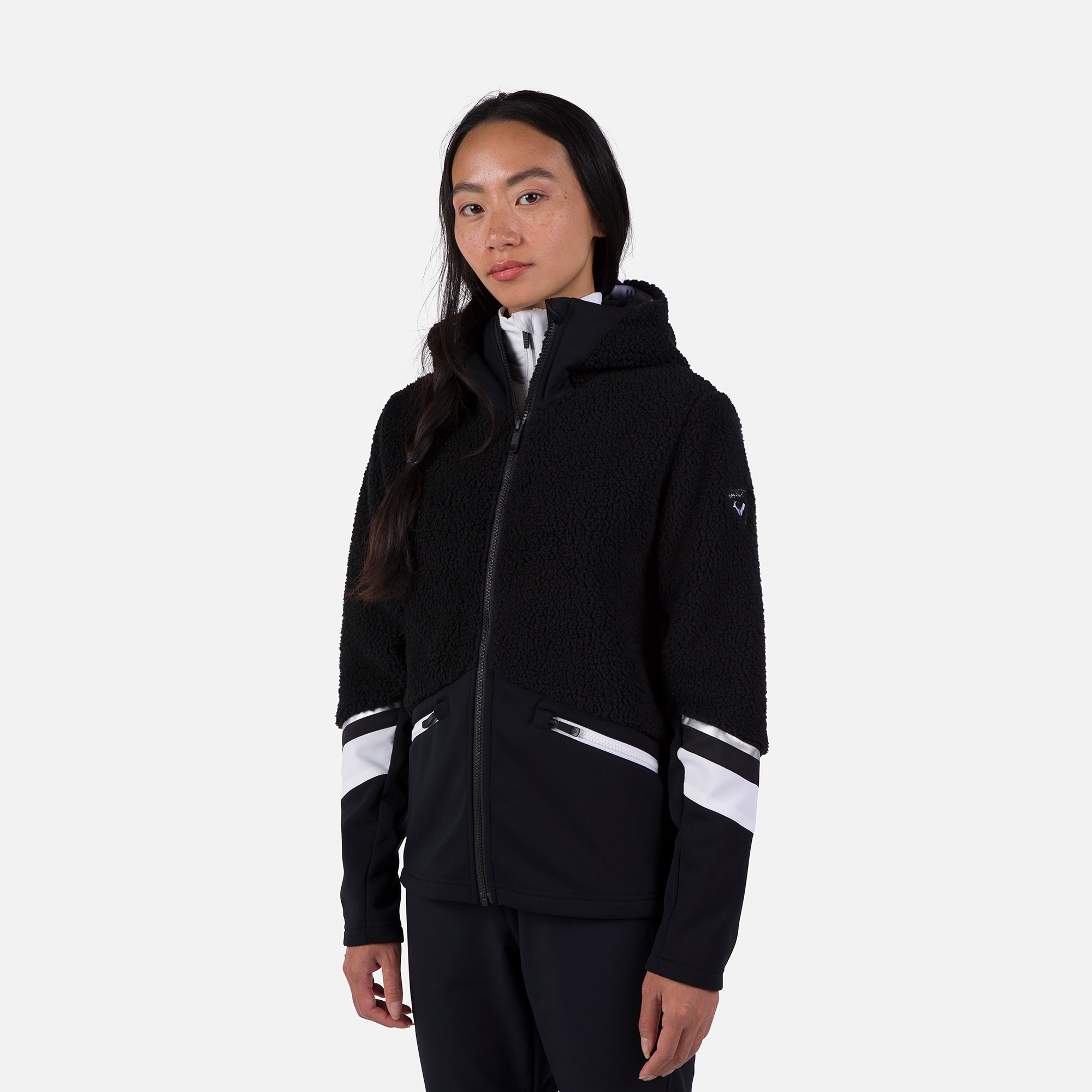 Veste en polaire zippée à capuche femme Wispile