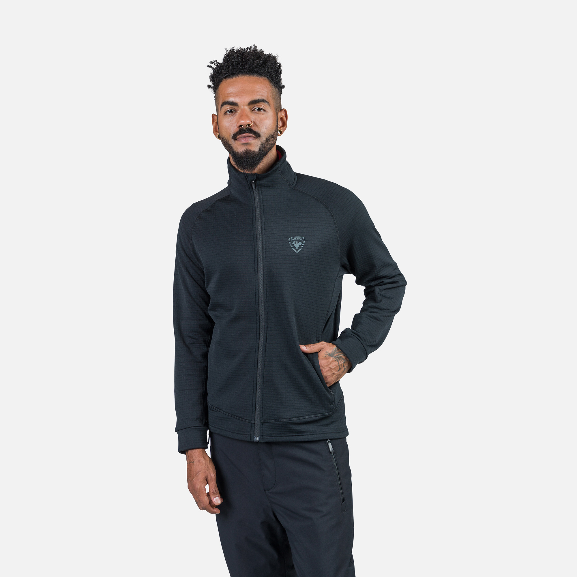 Veste en polaire zippée homme Blackside